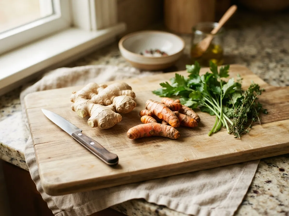 Citrusvruchten en groenten met vitamine C